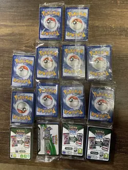 Lot Of 4 Sealed Promo Pokemon Cards And 10 Sealed Energy PokemonCards - Image 2