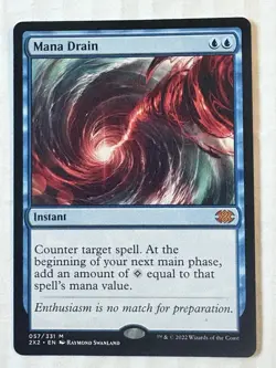 Mana Drain 57 Double Masters 2022 NM MTG - Image 1