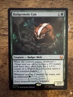 Magic The Gathering - Avatar: The Last Airbender-Badgermole Cub Mythic Non-Foil - Image 1