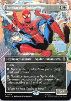 Spectacular Spider-Man (R 0014) - Borderless - MTG: Spider-Man SPM - Image 1