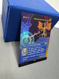 Fierce Guardianship *Rainbow Foil* Secret Lair Pixel Perfect Extra Life #1823 - Image 2