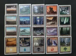 MtG 7th Edition Common Basic Land Set of 20 NM $0.75 Shipping VCT123974 - Image 1