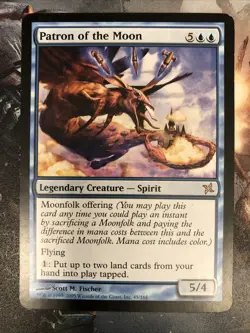 1x Patron of the Moon Betrayers of Kamigawa LP MTG Magic the Gathering x1 MKE - Image 1