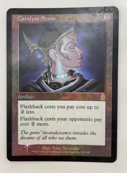 Catalyst Stone x1 *FOIL* MTG Odyssey 1x Magic Very Good Moderate Play VG MP - Image 1