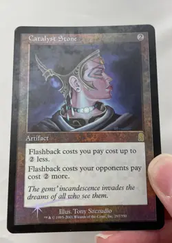 Catalyst Stone x1 *FOIL* MTG Odyssey 1x Magic Very Good Moderate Play VG MP - Image 3