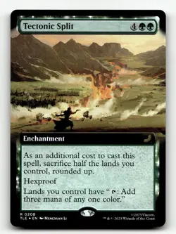 Tectonic Split (Extended Art) 208 Foil R Avatar: The Last Airbender: Eternal-Leg - Image 1
