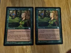 MTG - 2x Llanowar Druid - Weatherlight - Image 1