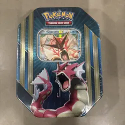 Pokemon tin Gyarados EX Factory Sealed. - Image 1