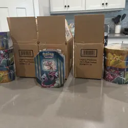 Pokemon tin Gyarados EX Factory Sealed. - Image 5