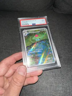 2023 Pokemon JP 151 SV2a Ivysaur #167 Art Rare PSA 9 - Image 4