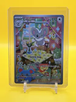 Pokemon TCG Minccino 182/162 Cinccino 183/162 Temporal Forces NM - Image 1