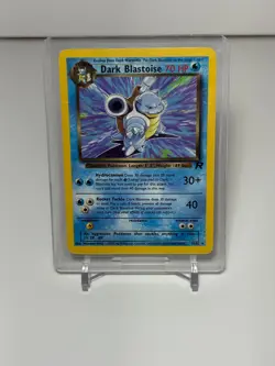 Dark Blastoise (20) 20/82 Team Rocket MP Non-Holo Pokemon TCG - Image 1