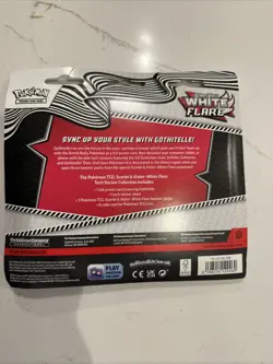 Pokemon TCG Scarlet & Violet 10.5 White Flare Tech Sticker - NEW Factory Sealed - Image 4