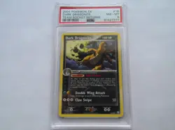 x1 2004 Pokemon EX Team Rocket Returns Dark Dragonite #15 Non-Holo PSA 8 NM-MT - Image 2