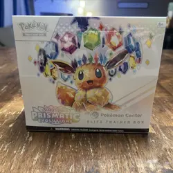 Prismatic Evolutions Pokemon Center Elite Trainer Box ETB Factory Sealed NEW - Image 1