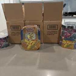 Pokemon Pikachu EX Collecter Tin 2016 Battle Heart Sealed - Image 5