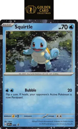 Squirtle SV: Scarlet & Violet Promo Cards #048 Promo - Image 1