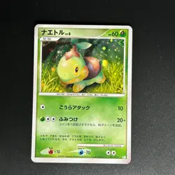 Turtwig LV.8 001/014 Pt 2008 Holo Rare Pokemon Pokemon Card Japanese - Image 1