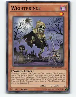 Wightprince #DUEA-EN047 1st Edition Yugioh Card - Image 1