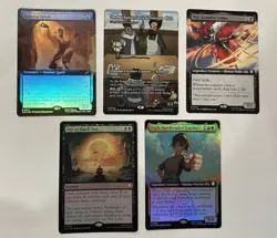 Magic the Gathering MTG Avatar The Last Airbender 5 Card Lot - Image 1