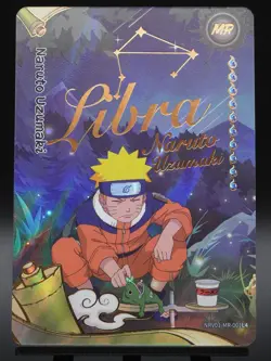 Naruto Uzumaki NRV01-MR-001L4 English Naruto Kayou Card Heavens Scroll NM - Image 1