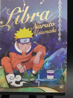 Naruto Uzumaki NRV01-MR-001L4 English Naruto Kayou Card Heavens Scroll NM - Image 5