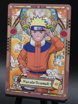 Naruto Uzumaki NRV01-SP-001L5 English Naruto Kayou Card Heavens Scroll NM - Image 4