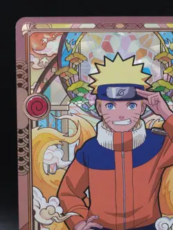 Naruto Uzumaki NRV01-SP-001L5 English Naruto Kayou Card Heavens Scroll NM - Image 5