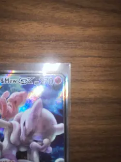 Pokemon TCG Mewtwo & Mew GX SM191 Black Star Promo Card Near Mint Condition - Image 2