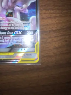 Pokemon TCG Mewtwo & Mew GX SM191 Black Star Promo Card Near Mint Condition - Image 5