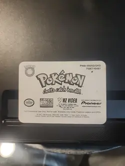Pokemon Lenticular Team Rocket Card Viz Video Pioneer PIKA-0025D - 3D Promo MP - Image 4