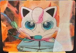 1998 Pokemon Jigglypuff Pioneer Viz Video PIKA-0022D 3D Lenticular Promo Card - Image 1