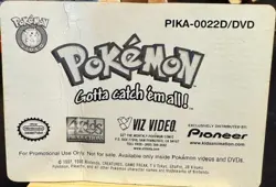 1998 Pokemon Jigglypuff Pioneer Viz Video PIKA-0022D 3D Lenticular Promo Card - Image 2