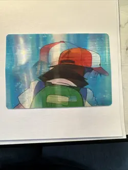 Pokemon Ash Ketchum Pioneer Viz Video Promo Card Lenticular PIKA-0020D/DVD - Image 2