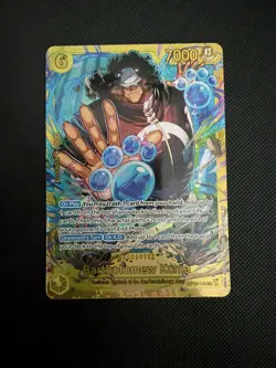 Bartholomew kuma OP12-119 SEC Legacy of the Master ONE PIECE Card Game English - Image 1