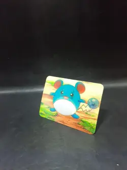 Pokemon 1998 Marill: 3D PROMO Card LENTICULAR Viz Video RARE - Image 5