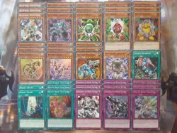 Yugioh Gadget Deck 40 Card Red Green Yellow Gold Silver Budget Tournament Ready - Image 1