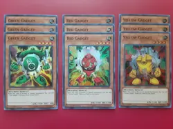 Yugioh Gadget Deck 40 Card Red Green Yellow Gold Silver Budget Tournament Ready - Image 3
