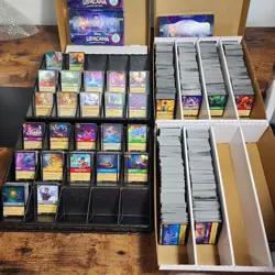 Disney Lorcana Card Lot 500 Cards, 420 C/U, 60 R, 20 Holo Mixed Chapters 1-9 - Image 2