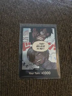 DON!! Card Luffy & Sanji OP-11 A Fist of Divine Speed One Piece English NM - Image 1