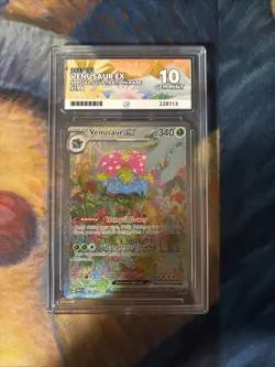 Pokemon TCG Venusaur EX Scarlet & Violet 151 Card 198/165 Sir Ace 10 English - Image 1