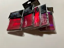 Yugioh Card Sleeves School Girls Lot Of 5 Sealed Packaging Shows Slight Wear - Image 2
