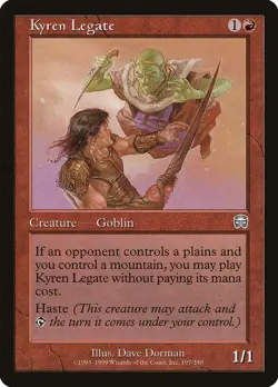Kyren Legate (197) Mercadian Masques MMQ MTG Magic - Image 1