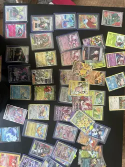 100x Pokemon Cards Bundle ! 10 Rare/holo/rev Holo + V or VMAX Min Guarantee - Image 2