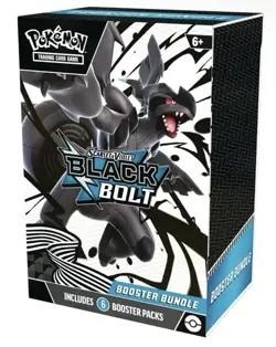 BLACK BOLT Booster Bundle Box New Factory Sealed Pokemon Cards TCG | 6 Packs - Image 1
