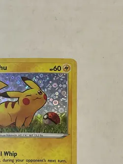 Pokemon TCG Pikachu SWSH039 Sword & Shield Black Star Promo Holo 2020 NM NICE!! - Image 5