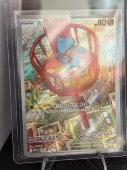 Riolu 010 Black Star Promo - Pokemon Mega Evolutions ETB Promo - Image 1