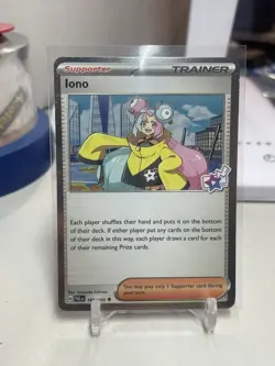 Iono 185/193 - Pokemon TCG Paldea Evolved (2023) - NM - Cosmos Holo Promo - Image 1