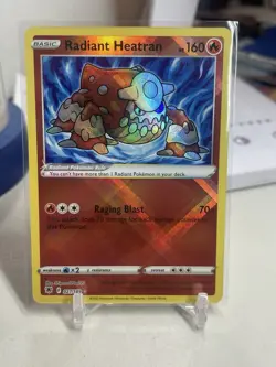 Pokemon Radiant Heatran 027/189 Astral Radiance Ultra Rare Holo NM - Image 1