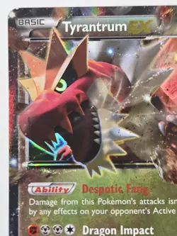 Pokemon Tyrantrum EX XY70 XY Black Star Promo Ultra Rare SEE PICS A - Image 4